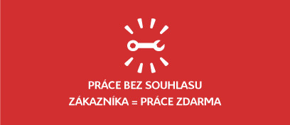 Práce bez souhlasu zákazníka = práce zdarma