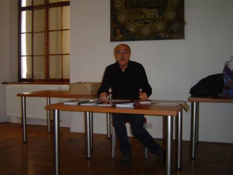 Foto ze schůze Karel Novotný a Ivan Milt Foto ze schůze Karel Novotný a Ivan Milt