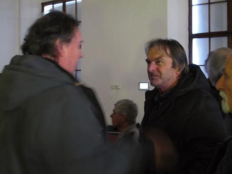 Foto ze schůze Karel Novotný a Ivan Milt Foto ze schůze Karel Novotný a Ivan Milt