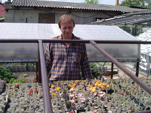 Ing. František Šibal, přední znalec rodu Lobivia