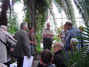 Členská schůze 4.5.2013 ve sklenících Flory Olomouc