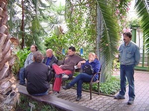 Členská schůze 4.5.2013 ve sklenících Flory Olomouc