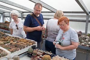 Zájezd kaktusářů z Lublinu, Polsko, červen 2019